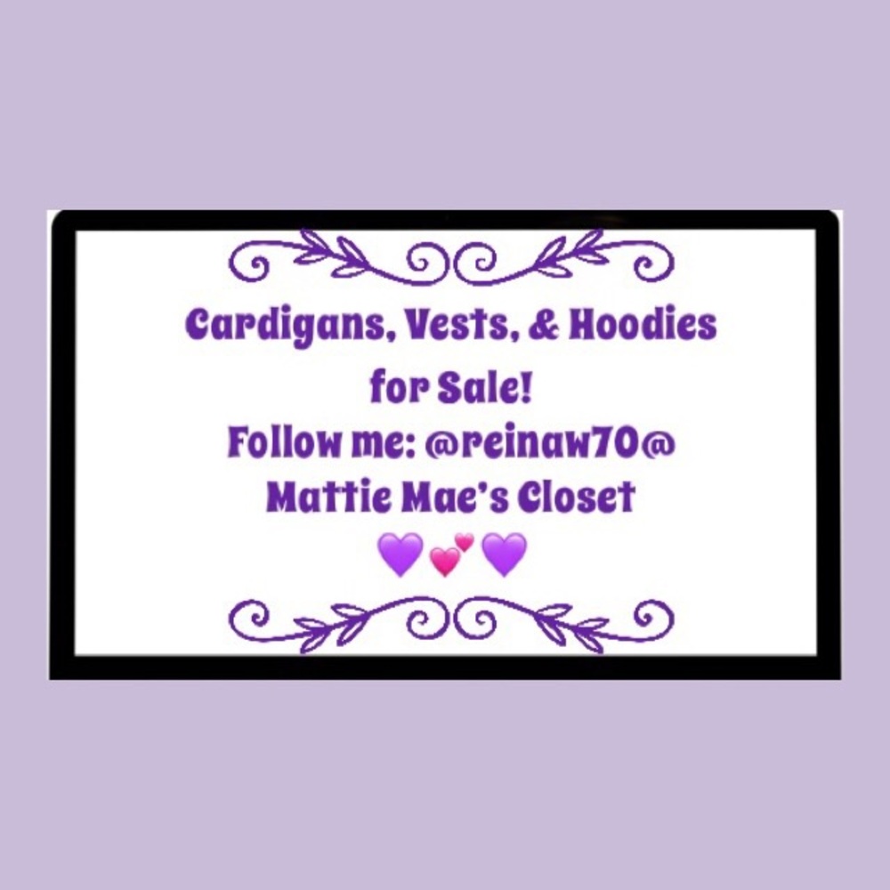 Cardigans, Vests, & Hoodies for sale